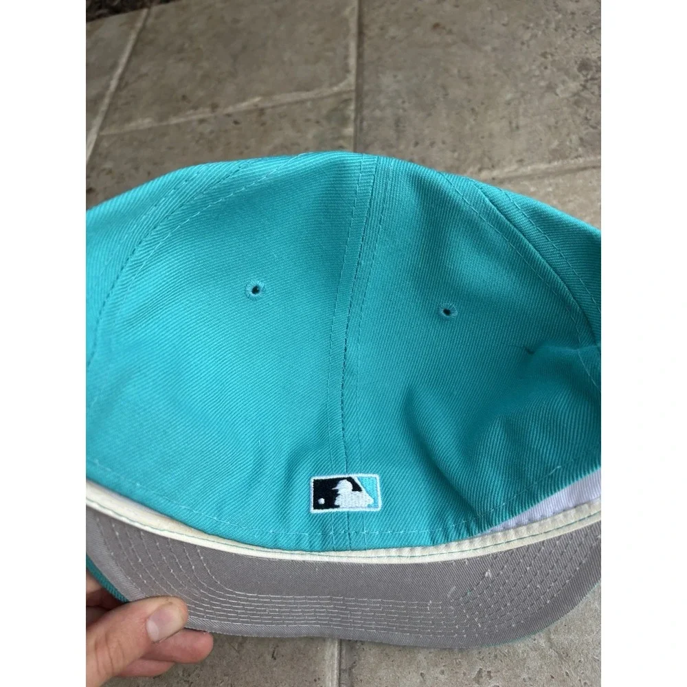 Vintage Florida Marlins Sports Specialties⭐️MLB 90s Fitted Hat⭐️Size 7 3/8 Cap